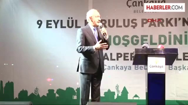 9 Eylül Kuruluş Parkının Açılışına Katılan Kılıçdaroğlu, Ağaç Dikti