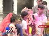 Immersion of POP Ganesh idols despite GPCB's 'NO', Ahmedabad - Tv9 Gujarati