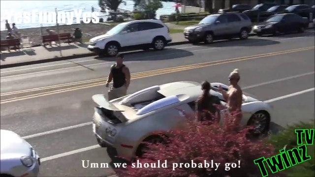 So hilarious Bugatti Veyron Prank