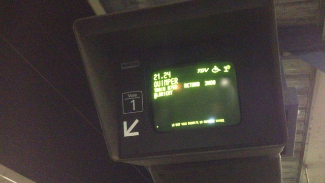 Trafic SNCF paralysé entre Rennes et Vannes