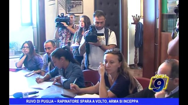 RUVO DI PUGLIA | Rapinatore spara a volto, arma si inceppa