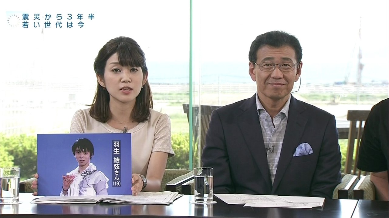 花はさく　　羽生結弦　（震災から3年半特集より）