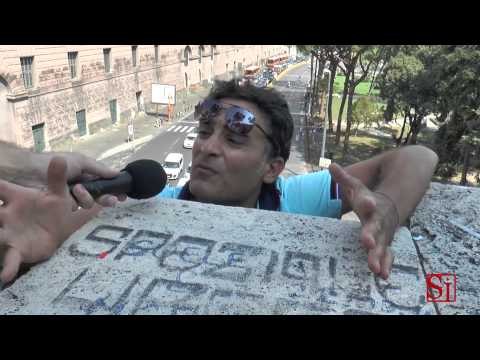 Napoli - La protesta degli Operatori Socio Sanitari (OSS) (09.09.14)