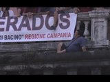 Napoli - Traffico in tilt per la protesta dei dipendenti Cub -1- (09.09.14)