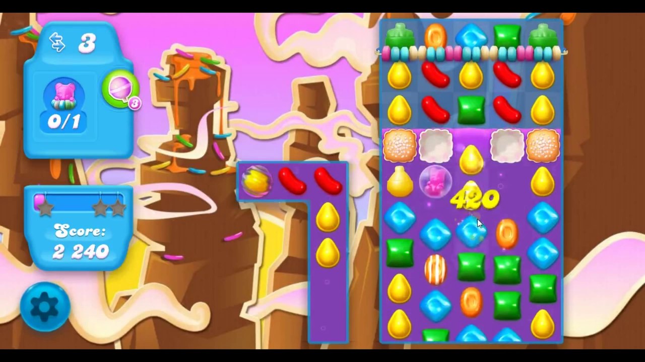 Candy Crush Soda Saga Level 61