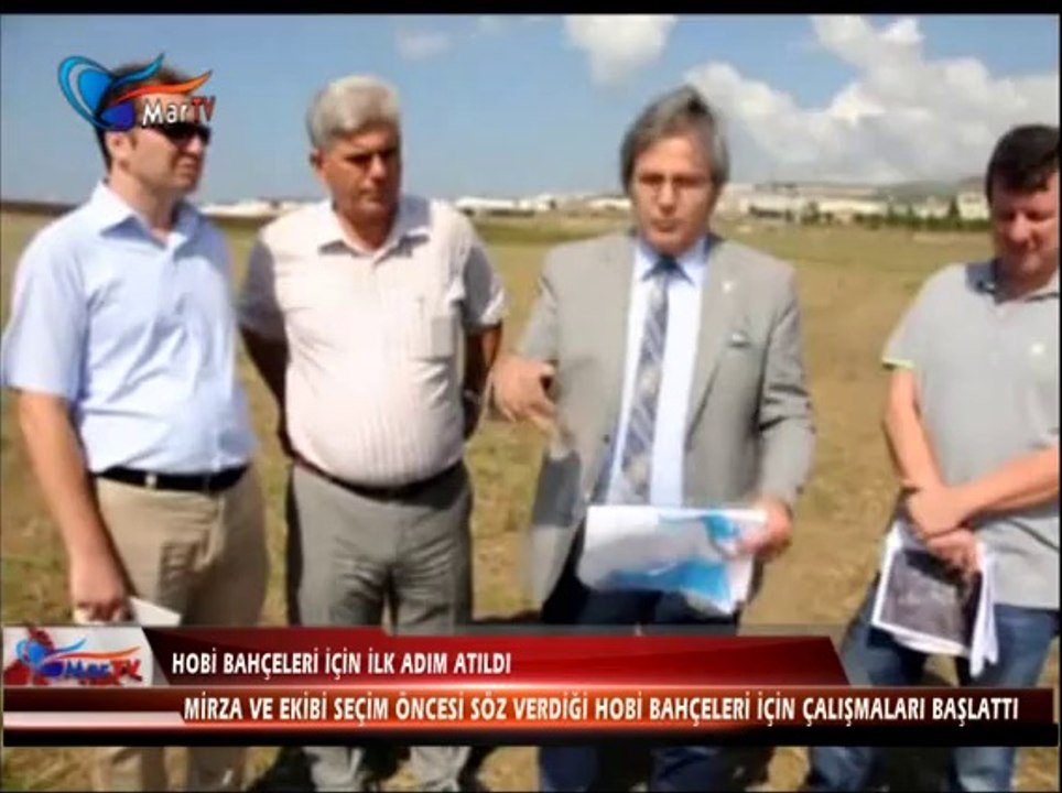 HOBİ BAHÇELERİ İÇİN İLK ADIM ATILDI