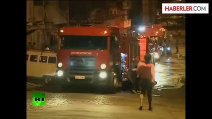 Sao Paulo'da Çıkan Yangında 600 Ev Kül Oldu