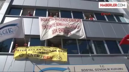 Beyoğlu Sgk'da İşçi Eylemi