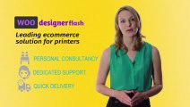 Use Flash in WOO-Designer as solution for customize E-commerce Web to Print Product