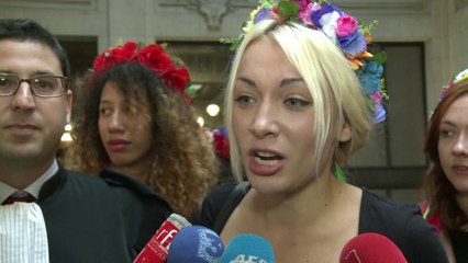 Les Femen relaxées dans la dégradation de Notre-Dame