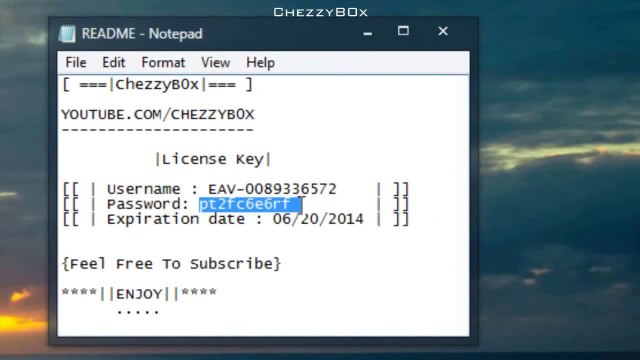 ► ESET NOD32 AntiVirus 2014 + Username & Password Free