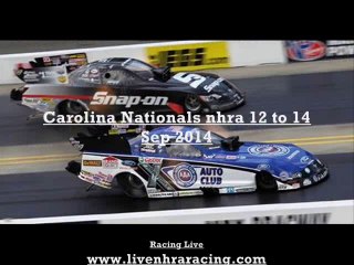Carolina Nationals nhra Live IN HD Video Coverage