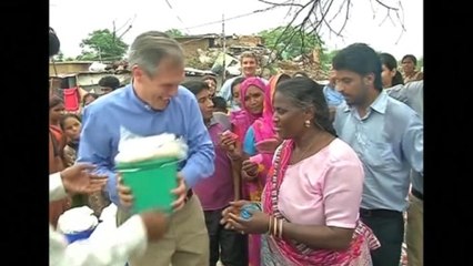 In India, rice replaces ice in bucket challenge