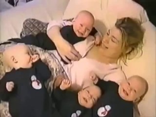 Quadruplet Babies Laughing