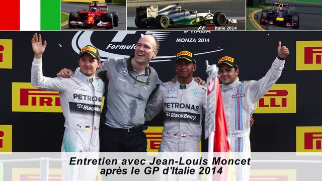 Entretien avec Jean-Louis Moncet après le GP d'Italie 2014