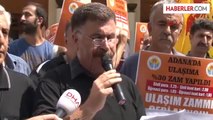 Adana'da Toplu Taşıma Zammına Tepki