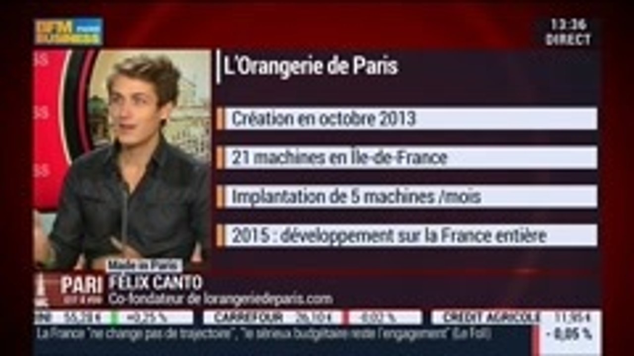 Made in Paris: Jean-Baptiste Bisman et Félix Canto, l'Orangerie de Paris, dans Paris est à vous – 10/09