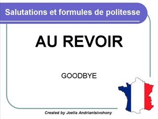 Les salutations et formules de politesse