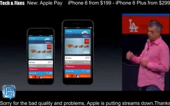 Apple Launching Event. Bigger and Faster iPhone 6, iPhone 6 Plus, Apple Watch and Apple Pay