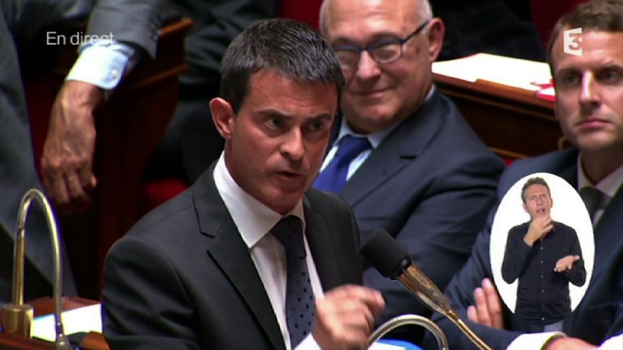 Manuel Valls désavoue Thomas Thévenoud à l'Assemblée Nationale