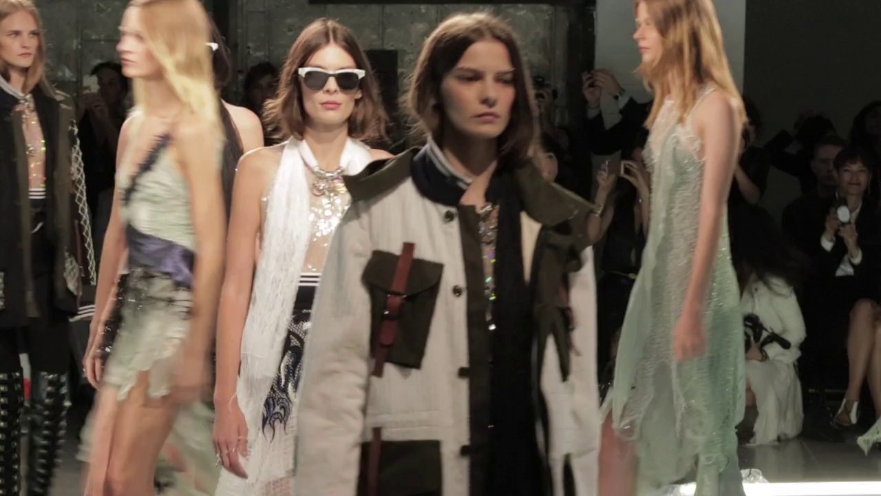 La poésie aquatique de Rodarte printemps-été 2015