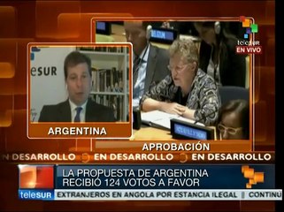Complace a Buenos Aires acogida de NNUU a propuesta del G77+China