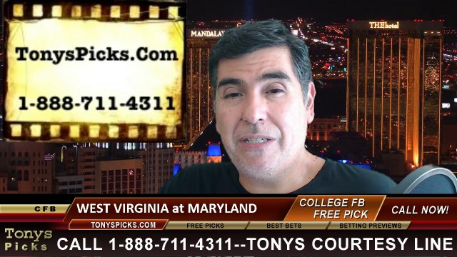 Maryland Terrapins vs. West Virginia Mountaineers Pick Prediction NCAA College Football Odds Preview 9-13-2014