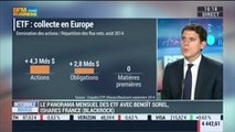 Secteur des ETF/ETP: une collecte record de 23,3 milliards de dollars en août: Benoit Sorel, dans Intégrale Bourse - 10/09
