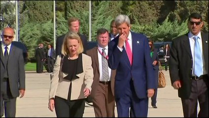 Explosões em Bagdá durante visita de Kerry