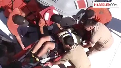 Sahil Güvenlikten tıbbi tahliye -