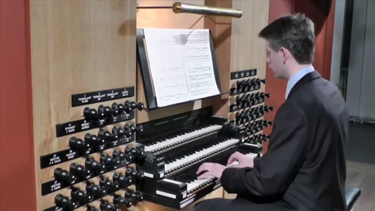 Johann Sebastian Bach Clavierübung III #05of27 BWV 672 Kyrie Gott Vater in Ewigkeit Alio modo Manualiter