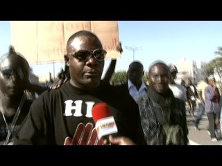 les marchands ambulants dans la rue