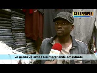 La politique divise les marchands ambulants
