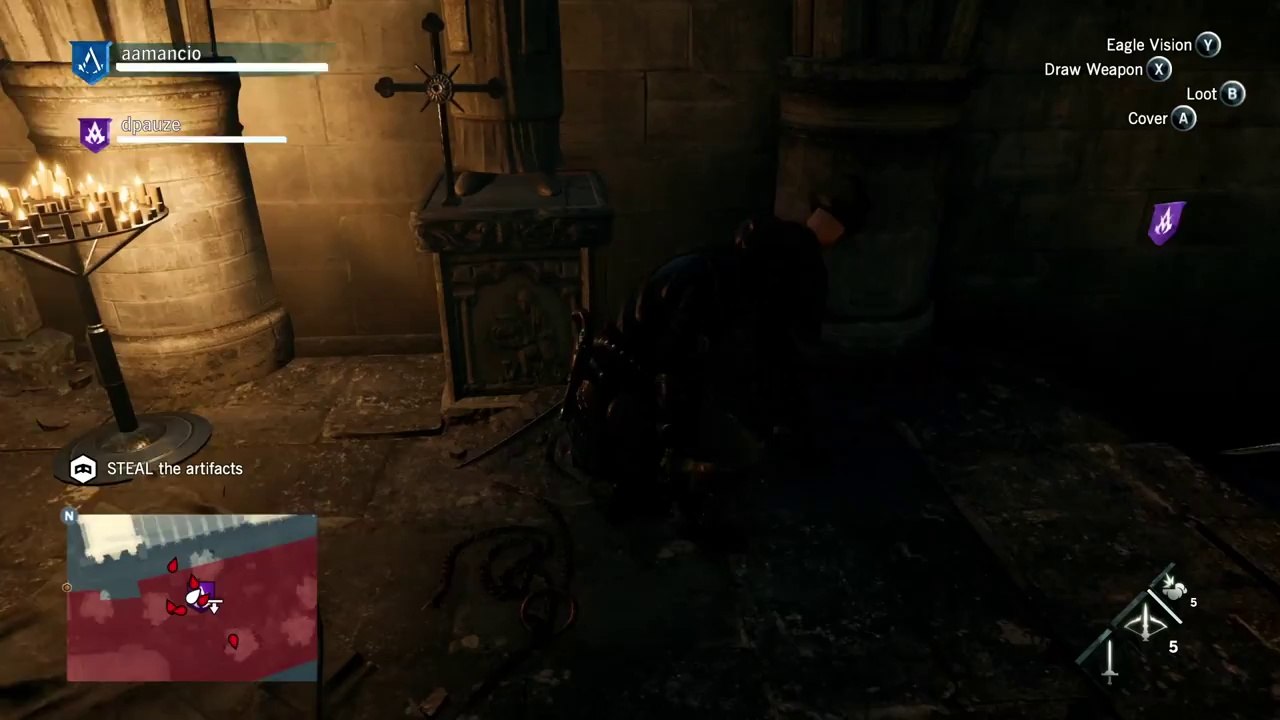 Assassin's Creed Unity - Bande-annonce "Démo Coop : Mission de vol"