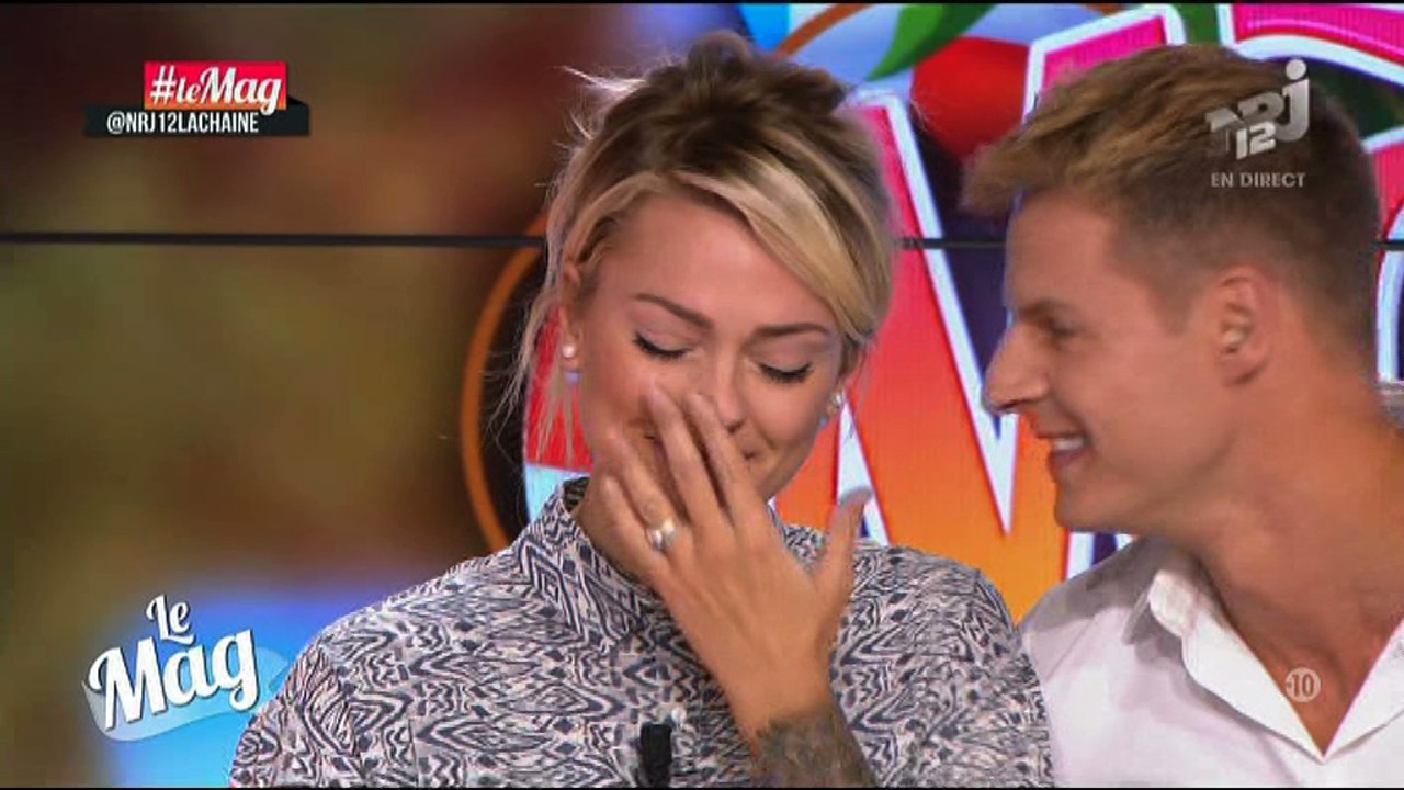 Caroline Receveur en larmes annonce qu'elle quitte Le Mag de NRJ12