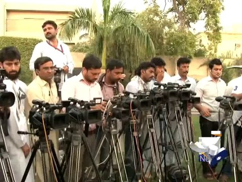 Parliament to find solution of existing crisis: Khursheed Shah-Geo Reports-10 Sep 2014