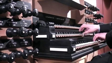 Johann Sebastina Bach Clavierübung III #11of27 BWV 678 Dies' sind die heil'gen zehn Gebot' a 2 Clav e Pedale