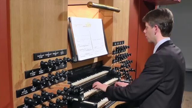 Johann Sebastgian Bach Clavierübung III #17of27 BWV 684 Christ unser Herr zum Jordan kam a 2 Clav e Pedale