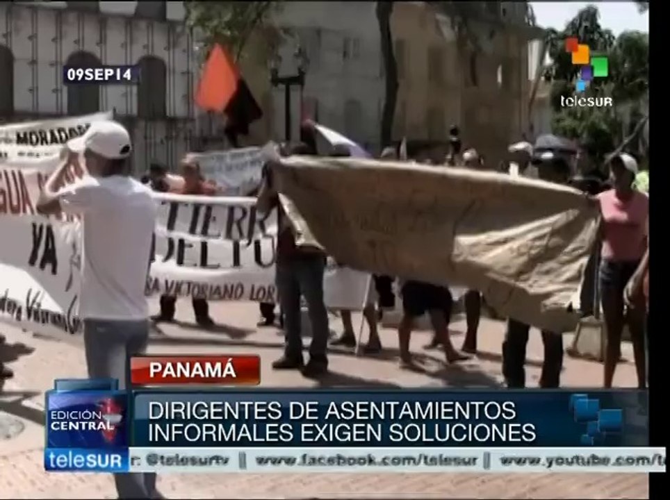 Panama: informal settlers call for a cease in evictions