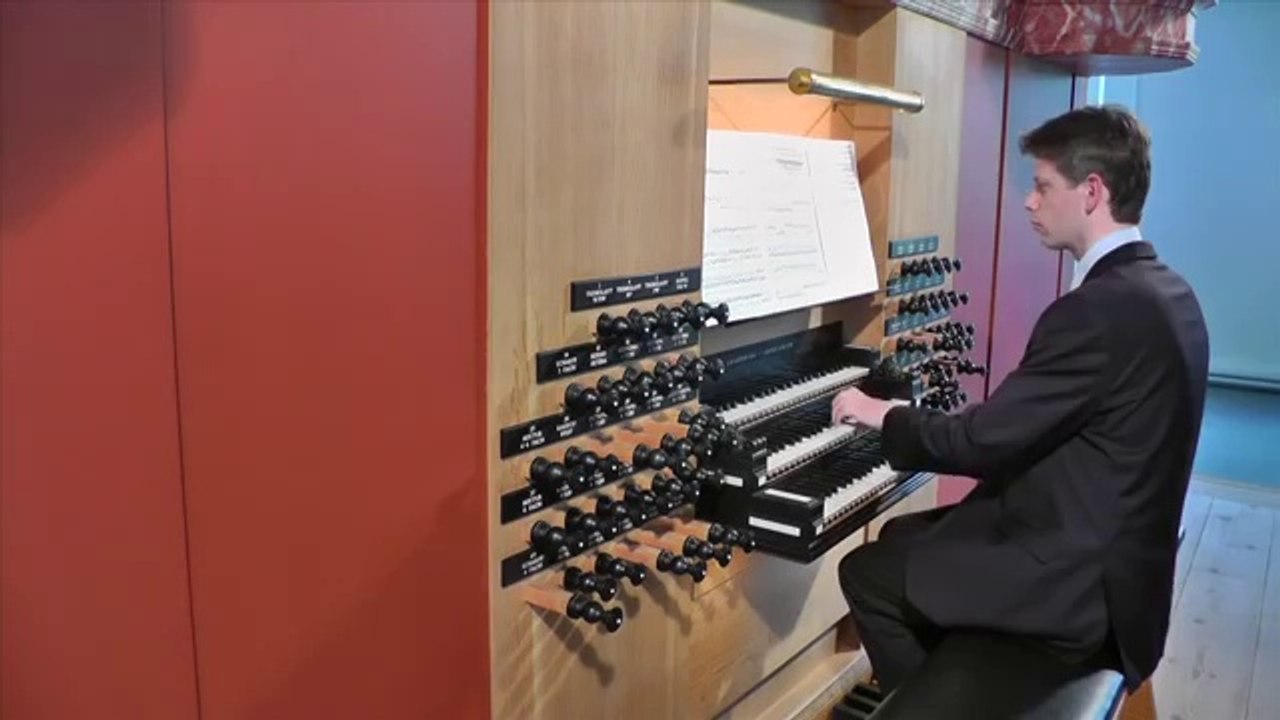 Johann Sebastian Bach Clavierübung III #21of27 BWV 688 Jesus Christus unser Heiland a 2 Clav e Pedale