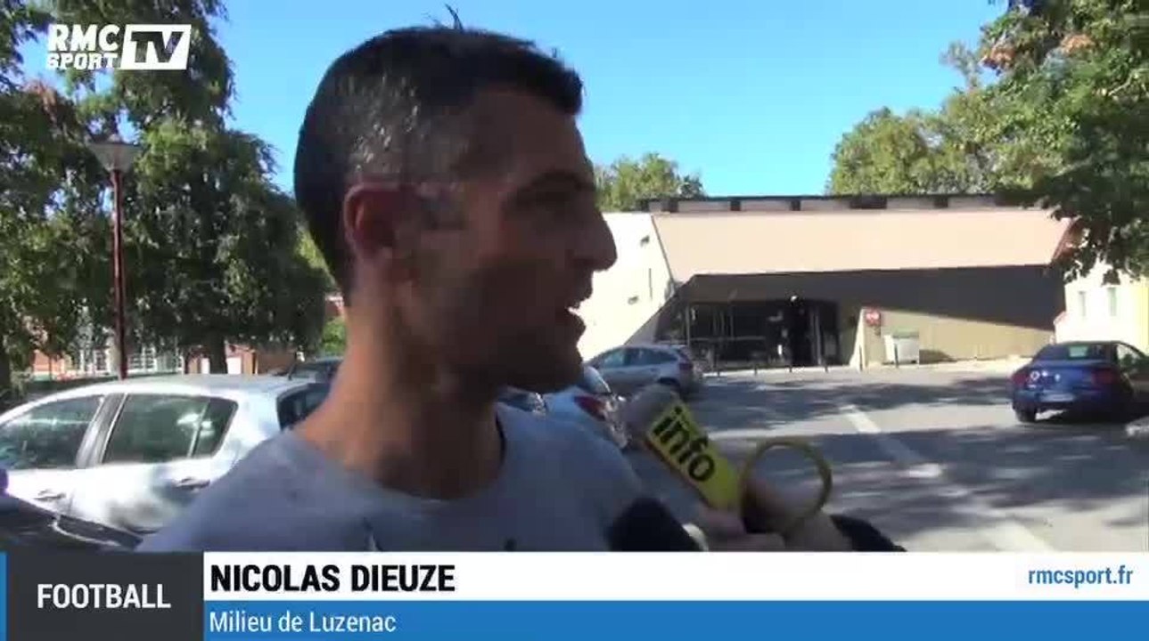 Football / Luzenac / Dieuze : "Se dire au revoir sur un parking" 10/09