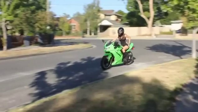 Girls Riding Motorbikes
