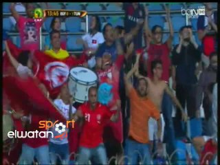 الهدف الاول تونس فى مصر