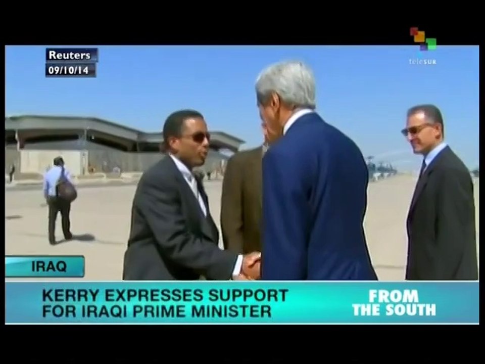 Kerry in Baghdad for Mideast tour