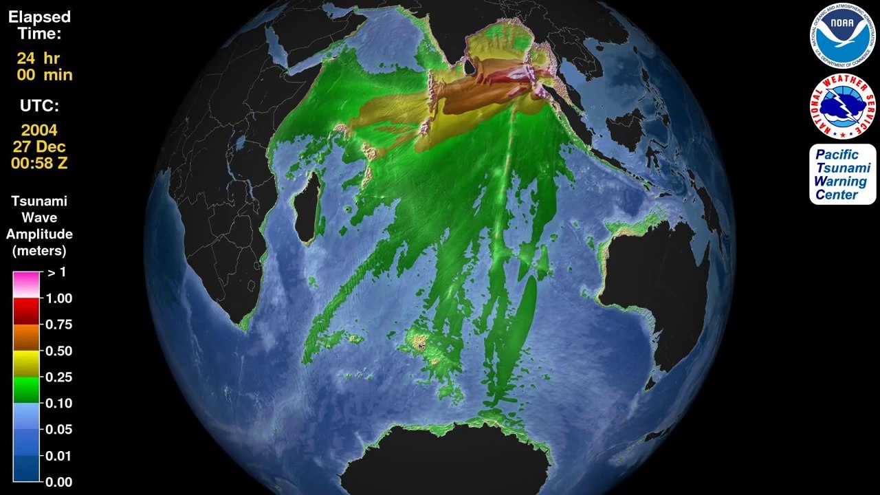 2004 Indian Ocean Tsunami Simulation