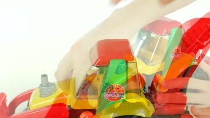 ROADMAX Backhoe Loader (Bruder 20105) - Muffin Songs' Toy Review