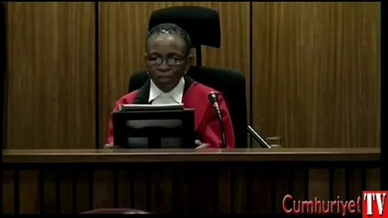 Oscar Pistorius karar anında hıçkıra hıçkıra ağladı