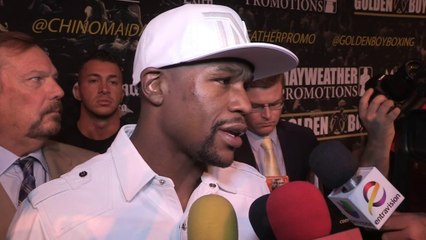 Boxe - Mayweather : "Les vrais champions ne reculent jamais"