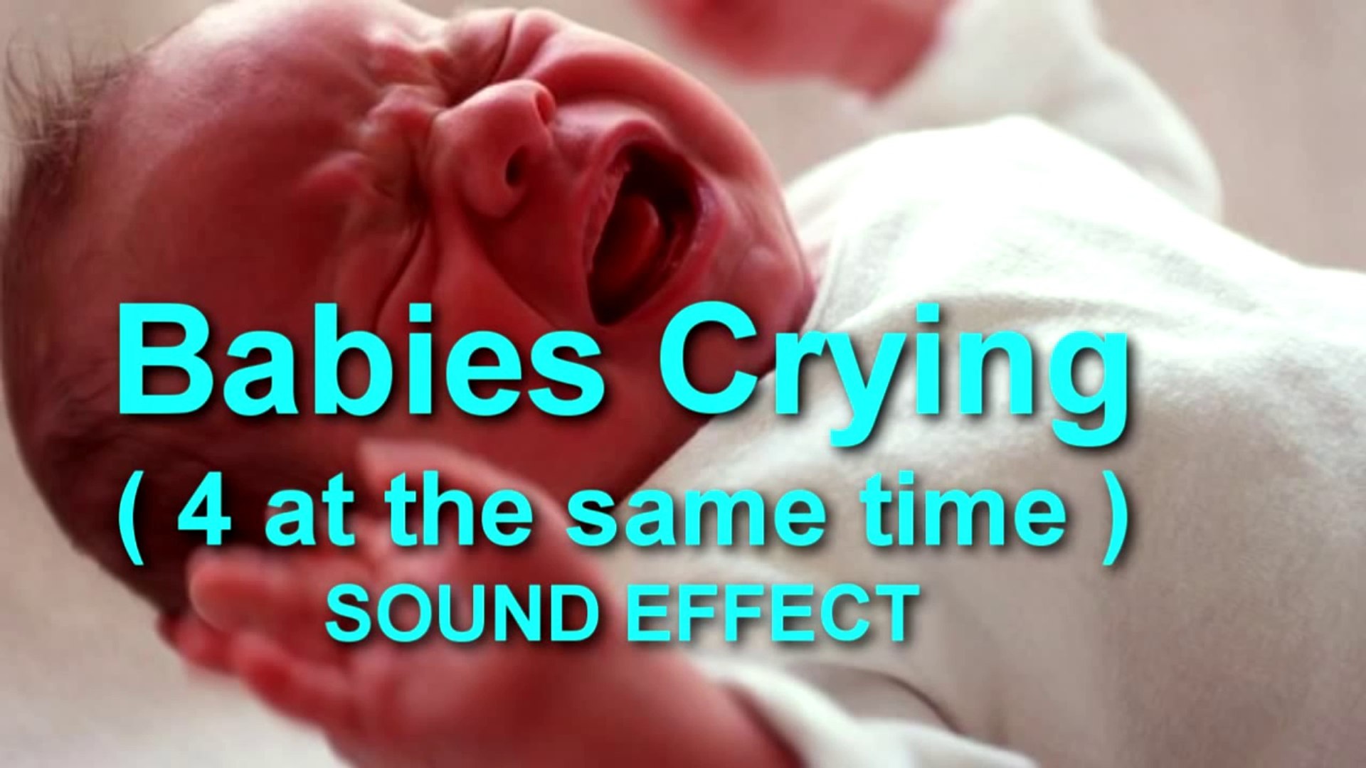Baby Crying Sound Effect of crying babies - video Dailymotion
