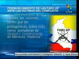 Las víctimas, protagonistas del proceso de paz en Colombia: FARC-EP